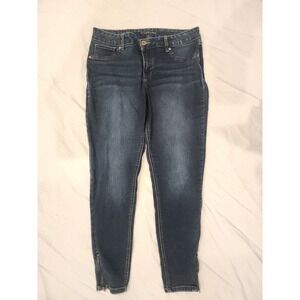 Maurices Women's L reg stretch  jeans / jeggings: zipper ankles, flattering!